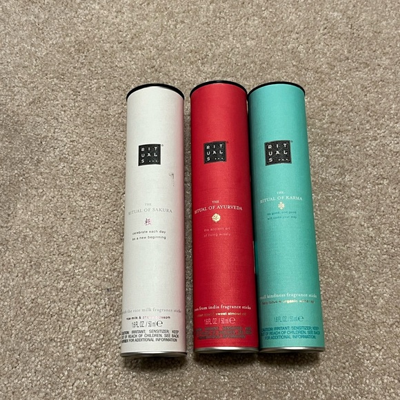 The Ritual of Karma Fragrance Sticks 1.6 oz Home Diffuser New in box white only - Picture 1 of 5